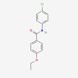 molecular formula C15H14ClNO2 B5782876 N-(4-chlorophenyl)-4-ethoxybenzamide CAS No. 346721-79-7