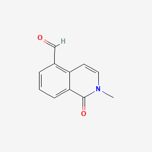1,2-Dihydro-2-methyl-1-oxoisoquinoline-5-carbaldehyde