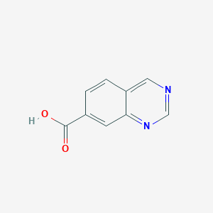 molecular formula C9H6N2O2 B057831 喹唑啉-7-甲酸 CAS No. 1234616-41-1