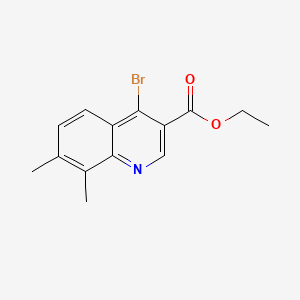 Ethyl 4-bromo-7,8-dimethylquinoline-3-carboxylate