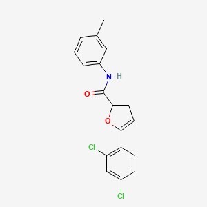5-(2,4-dichlorophenyl)-N-(3-methylphenyl)-2-furamide