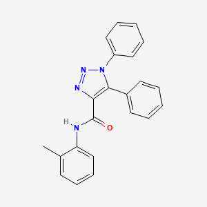 molecular formula C22H18N4O B5783168 N-(2-methylphenyl)-1,5-diphenyl-1H-1,2,3-triazole-4-carboxamide CAS No. 904813-51-0