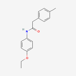 molecular formula C17H19NO2 B5783189 N-(4-ethoxyphenyl)-2-(4-methylphenyl)acetamide 
