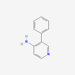 molecular formula C11H10N2 B578327 3-苯基吡啶-4-胺 CAS No. 1211524-38-7