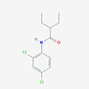 molecular formula C12H15Cl2NO B5783329 N-(2,4-dichlorophenyl)-2-ethylbutanamide CAS No. 6429-23-8