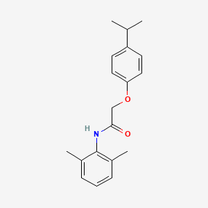 molecular formula C19H23NO2 B5783437 N-(2,6-dimethylphenyl)-2-(4-isopropylphenoxy)acetamide 