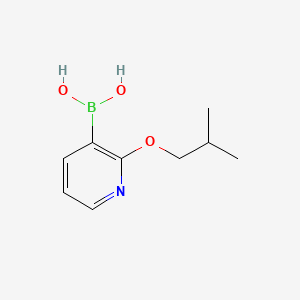 molecular formula C9H14BNO3 B578344 2-Isobutoxypyridine-3-boronic acid CAS No. 1218790-95-4
