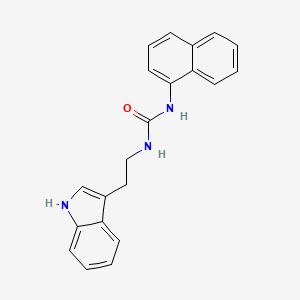 N-[2-(1H-indol-3-yl)ethyl]-N'-1-naphthylurea