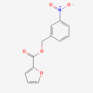 molecular formula C12H9NO5 B5783586 3-nitrobenzyl 2-furoate 