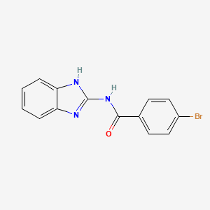 N-(1H-benzimidazol-2-yl)-4-bromobenzamide