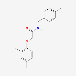 2-(2,4-dimethylphenoxy)-N-(4-methylbenzyl)acetamide