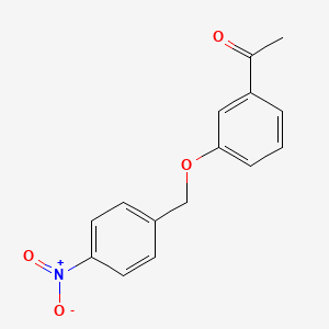 1-{3-[(4-nitrobenzyl)oxy]phenyl}ethanone