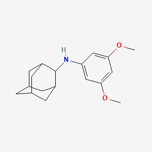 molecular formula C18H25NO2 B5784439 2-adamantyl(3,5-dimethoxyphenyl)amine 