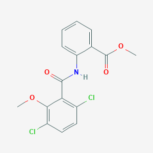 Methyl 2-(3,6-dichloro-2-methoxybenzamido)benzoate