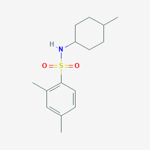 molecular formula C15H23NO2S B5784840 2,4-dimethyl-N-(4-methylcyclohexyl)benzenesulfonamide 