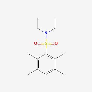 molecular formula C14H23NO2S B5784859 N,N-diethyl-2,3,5,6-tetramethylbenzenesulfonamide 