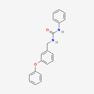 molecular formula C20H18N2O2 B5784899 N-(3-phenoxybenzyl)-N'-phenylurea 