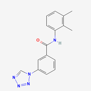 molecular formula C16H15N5O B5784949 N-(2,3-dimethylphenyl)-3-(1H-tetrazol-1-yl)benzamide 