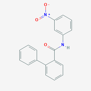 N-(3-nitrophenyl)-2-biphenylcarboxamide