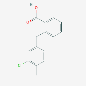 2-(3-chloro-4-methylbenzyl)benzoic acid