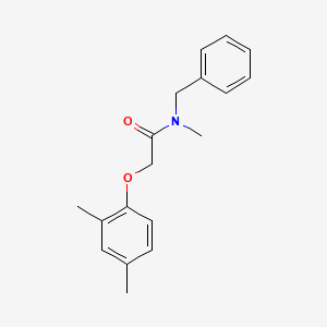 molecular formula C18H21NO2 B5785504 N-benzyl-2-(2,4-dimethylphenoxy)-N-methylacetamide 