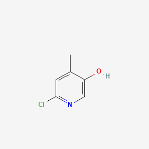 molecular formula C6H6ClNO B578558 6-クロロ-4-メチルピリジン-3-オール CAS No. 1227502-89-7