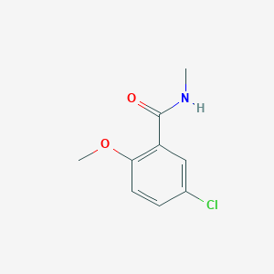 molecular formula C9H10ClNO2 B5785589 5-chloro-2-methoxy-N-methylbenzamide 