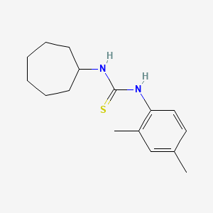 1-Cycloheptyl-3-(2,4-dimethylphenyl)thiourea