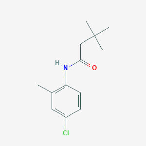 N-(4-chloro-2-methylphenyl)-3,3-dimethylbutanamide