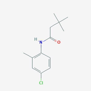 molecular formula C13H18ClNO B5785705 N-(4-chloro-2-methylphenyl)-3,3-dimethylbutanamide 