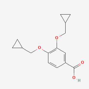 3,4-Bis(cyclopropylmethoxy)benzoic acid