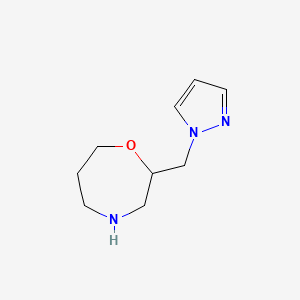 2-(1H-pyrazol-1-ylmethyl)-1,4-oxazepane