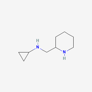N-(Piperidin-2-ylmethyl)cyclopropanamine