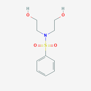 molecular formula C10H15NO4S B057860 N,N-双（2-羟乙基）苯磺酰胺 CAS No. 13127-79-2