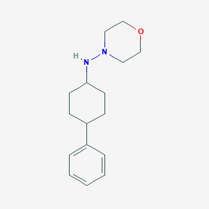 molecular formula C16H24N2O B5786100 N-(4-phenylcyclohexyl)-4-morpholinamine 