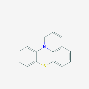 molecular formula C16H15NS B5786168 10-(2-methyl-2-propen-1-yl)-10H-phenothiazine CAS No. 23866-63-9