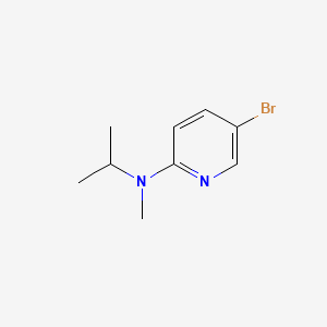 molecular formula C9H13BrN2 B578696 5-溴-N-异丙基-N-甲基吡啶-2-胺 CAS No. 1247382-28-0