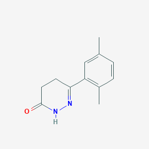 molecular formula C12H14N2O B5787009 6-(2,5-dimethylphenyl)-4,5-dihydro-3(2H)-pyridazinone CAS No. 4907-24-8