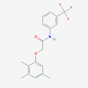molecular formula C18H18F3NO2 B5787015 N-[3-(trifluoromethyl)phenyl]-2-(2,3,5-trimethylphenoxy)acetamide 
