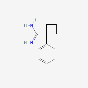 1-Phenylcyclobutane-1-carboximidamide