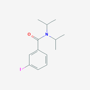 molecular formula C13H18INO B5787097 3-碘-N,N-二异丙基苯甲酰胺 
