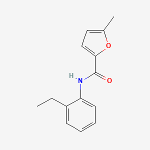 molecular formula C14H15NO2 B5787173 N-(2-ethylphenyl)-5-methyl-2-furamide CAS No. 544679-85-8