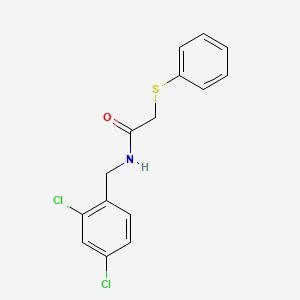 N-(2,4-dichlorobenzyl)-2-(phenylthio)acetamide