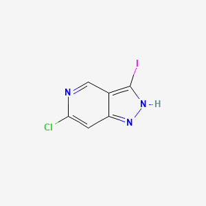 6-Chloro-3-iodo-1H-pyrazolo[4,3-c]pyridine