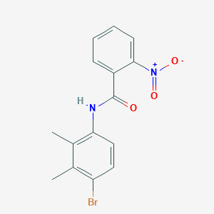 N-(4-bromo-2,3-dimethylphenyl)-2-nitrobenzamide