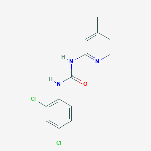 N-(2,4-dichlorophenyl)-N'-(4-methyl-2-pyridinyl)urea