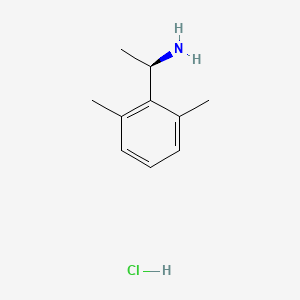 molecular formula C10H16ClN B578758 (R)-1-(2,6-二甲基苯基)乙胺盐酸盐 CAS No. 1213024-91-9