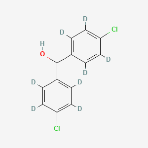 molecular formula C13H10Cl2O B578773 Bis(4-chlorophenyl-2,3,5,6-d4)methyl alcohol CAS No. 1219805-85-2