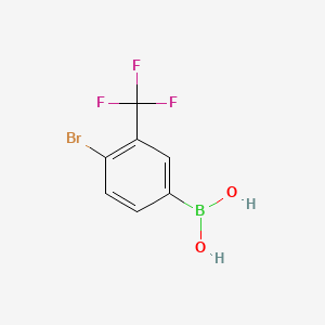 4-Bromo-3-(trifluoromethyl)phenylboronic acid