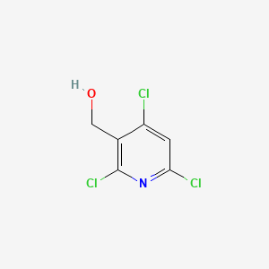 molecular formula C6H4Cl3NO B578792 (2,4,6-Trichloropyridin-3-yl)methanol CAS No. 1218994-36-5